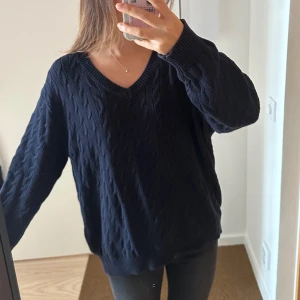 Brandy Melville blå stickad tröja - Stickad tröja från brandy, super bra skick