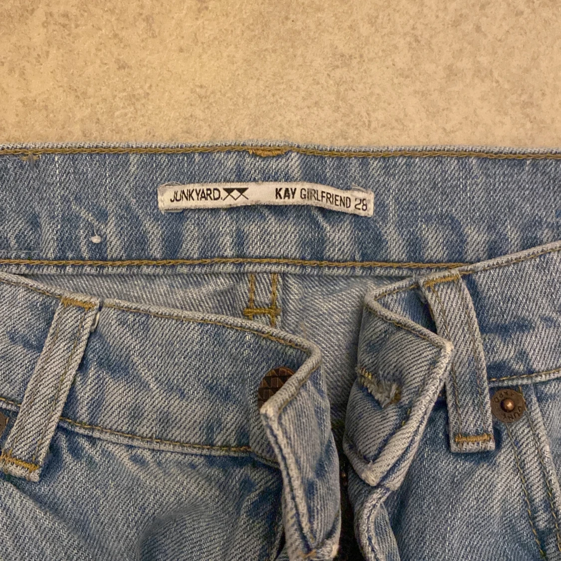 Ljusa jeans från Junkyard - 91