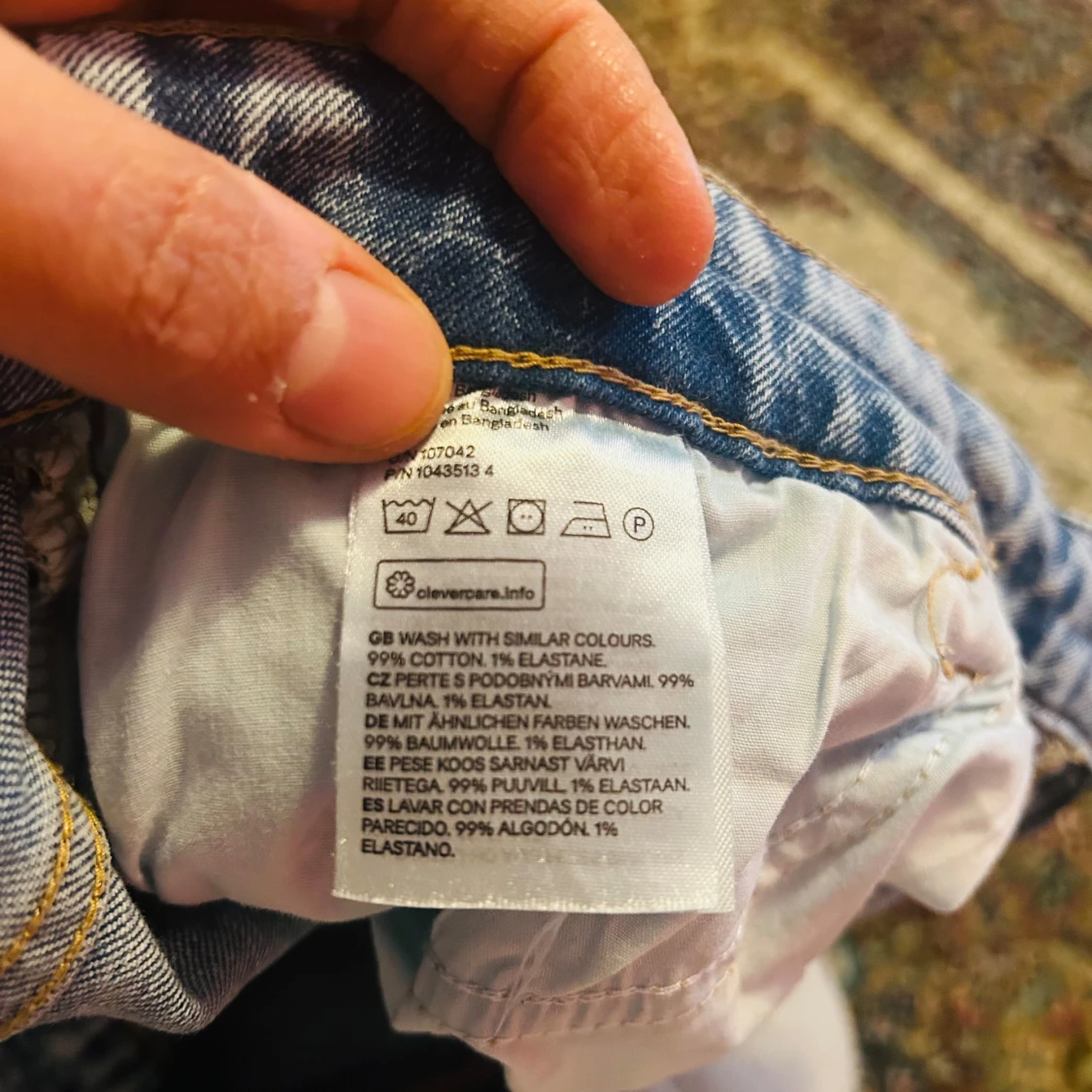 Ljusblå jeans från H&M Divided - 93