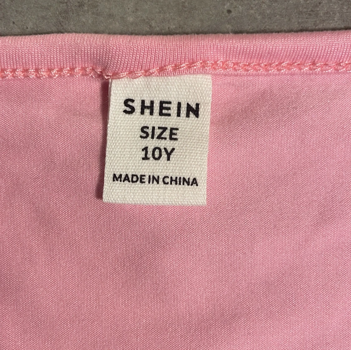 Rosa kortärmad topp från Shein - 90