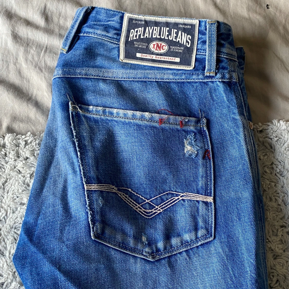 Blå jeans från Replay - 91