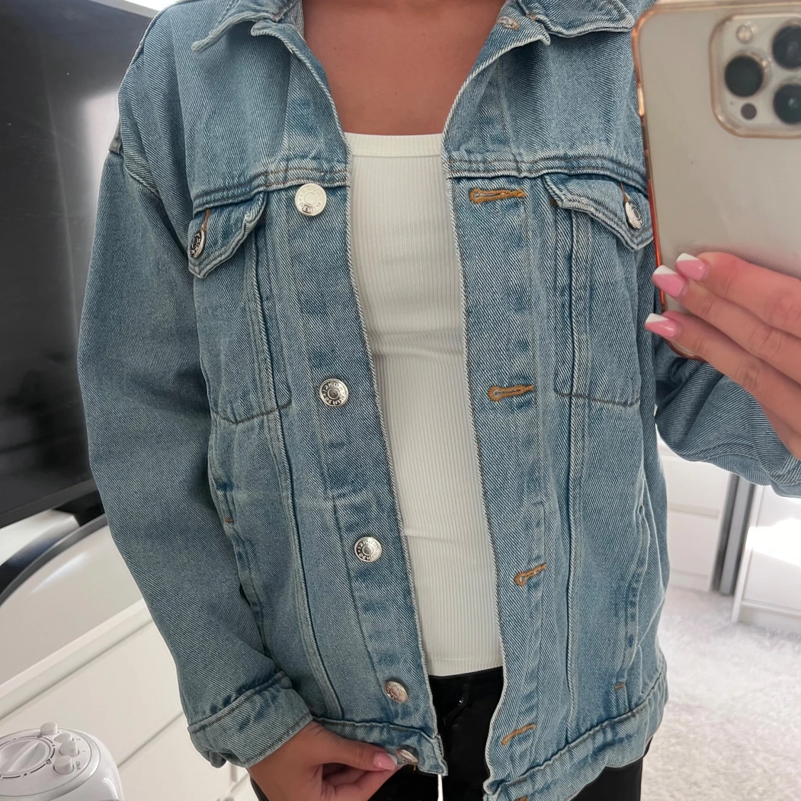 Blå jeansjacka  - 93