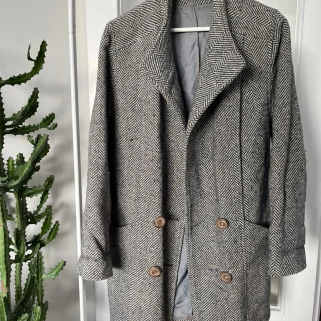 Vintage ullkappa kappa - 90