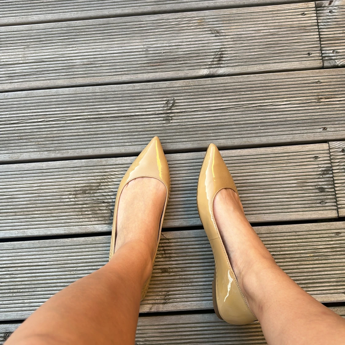 Beige ballerinaskor från Michael Kors - 92