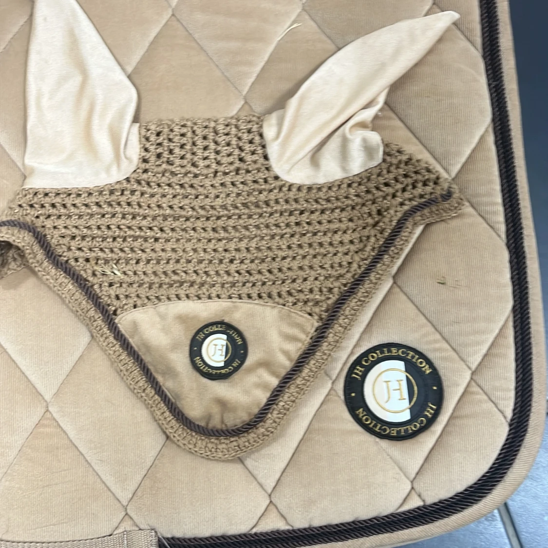 Beiget schabrak och huva från JH Collection !✨😍 - 90