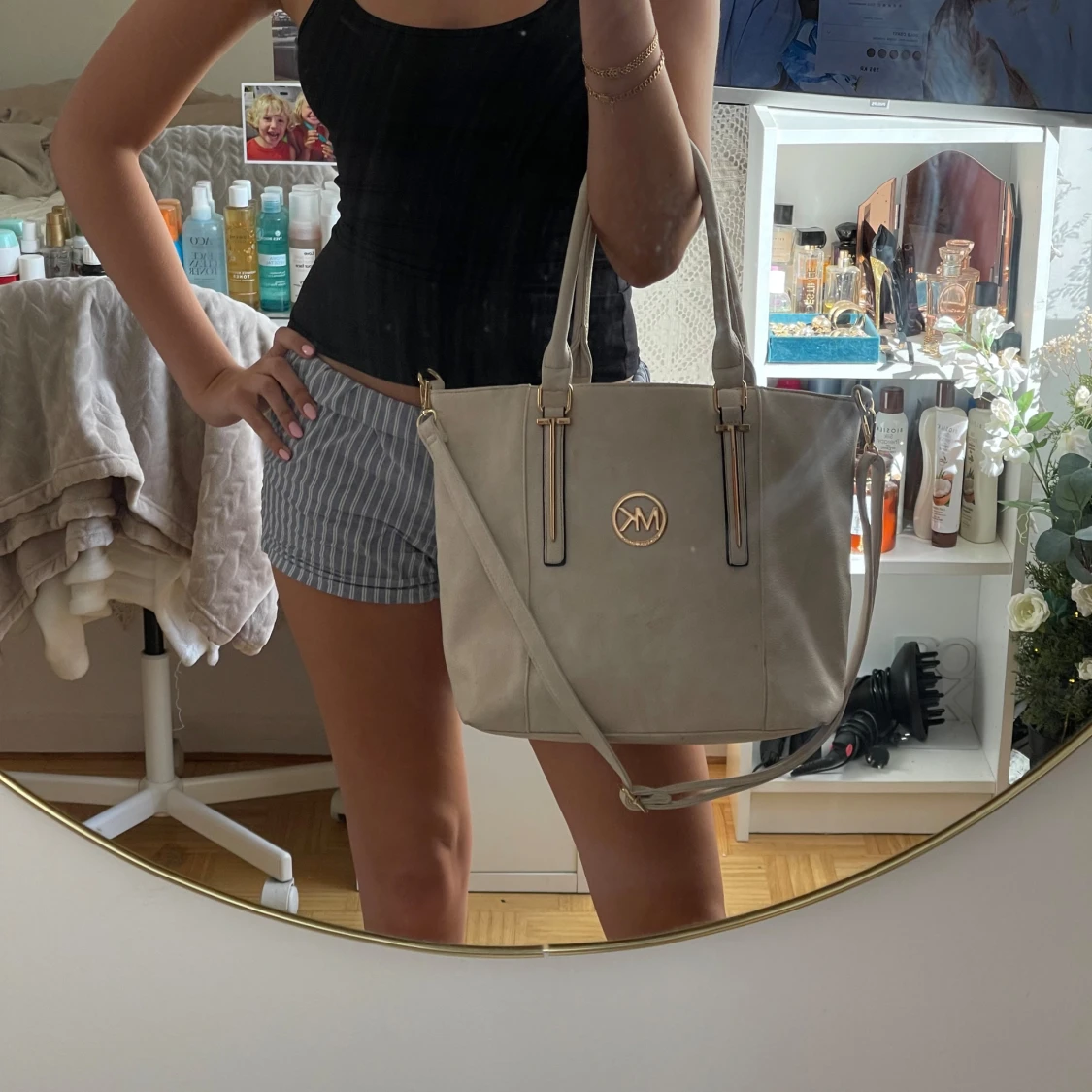 Michael Kors väska vit 