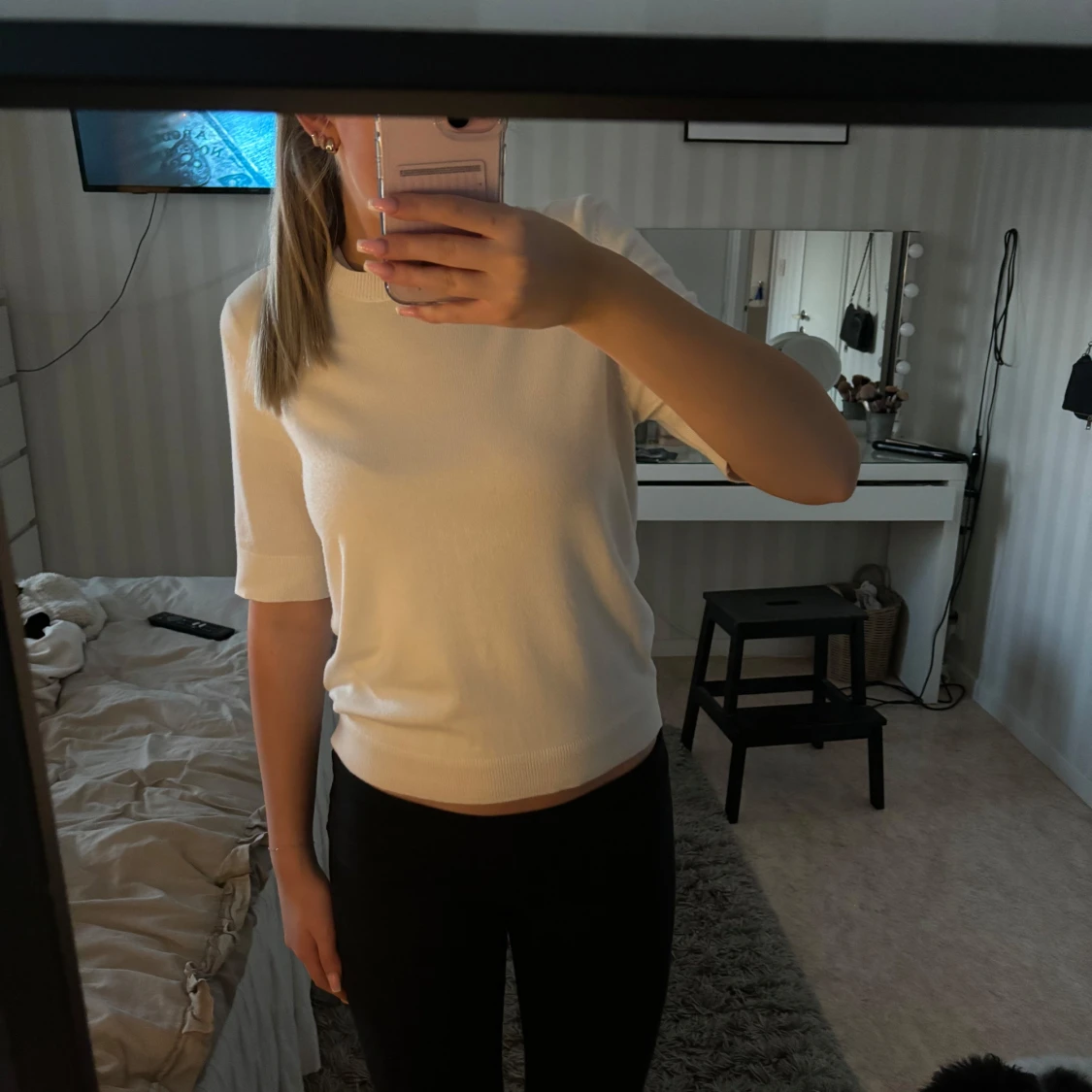 Stickad t shirt - 90