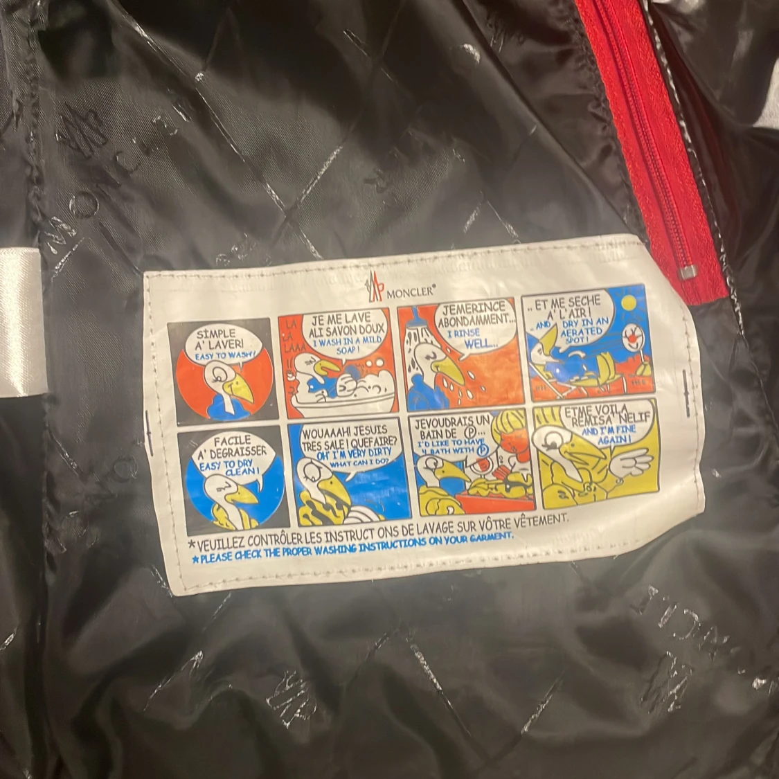 Svart dunväst från Moncler - 90