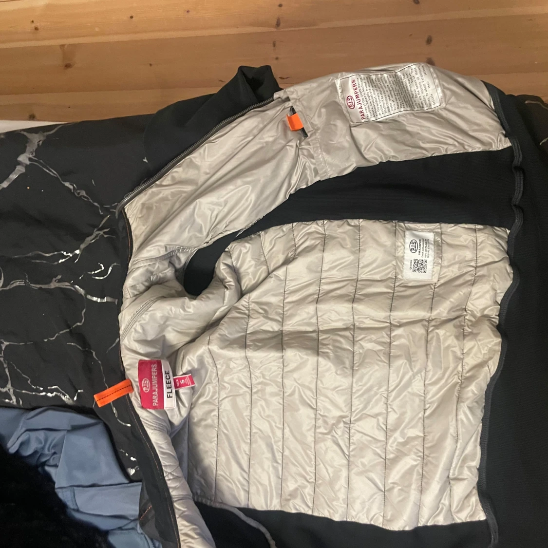 Svart fleecejacka från Parajumpers - 92