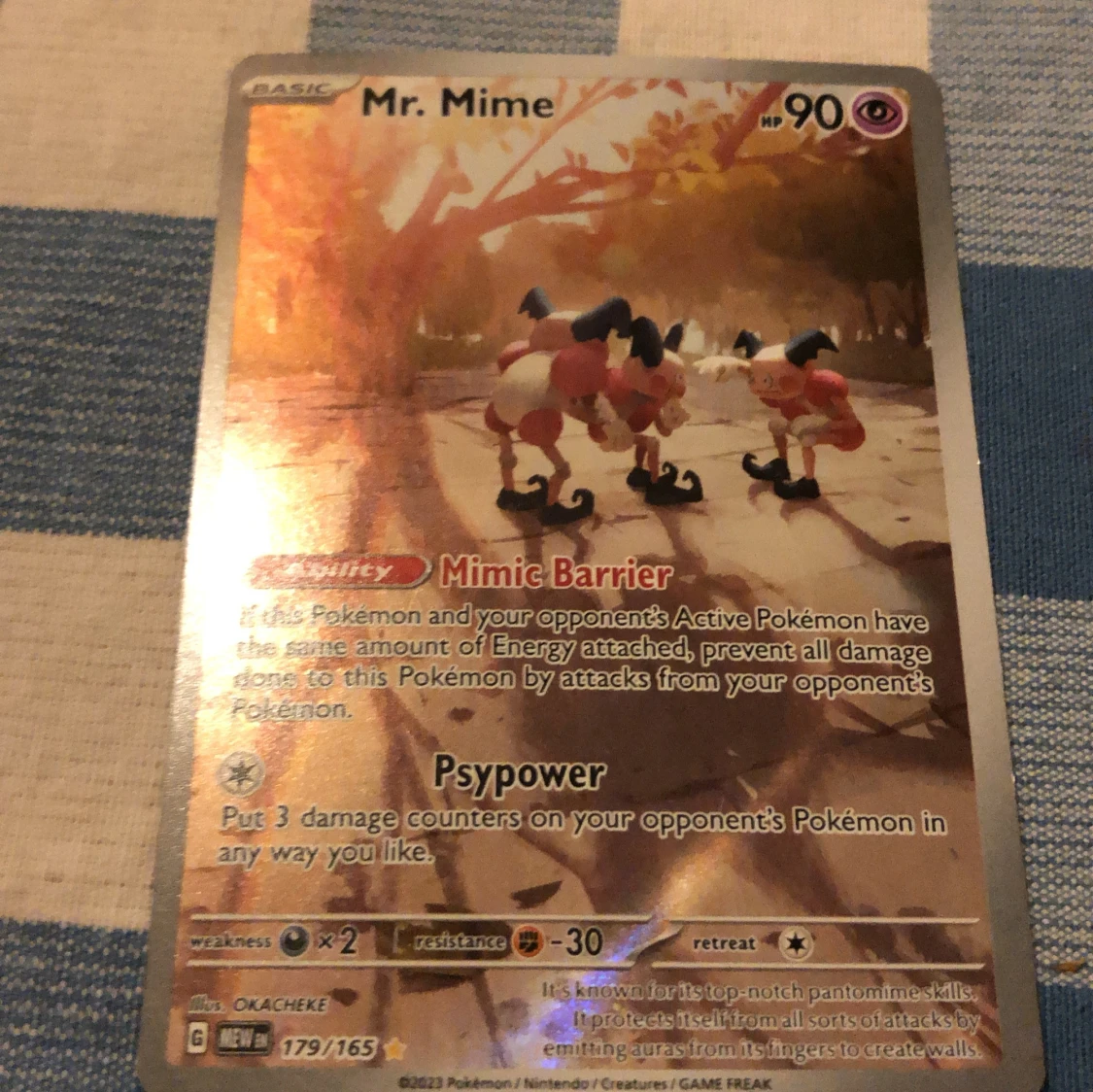 Mr. Mime Pokémonkort - 2