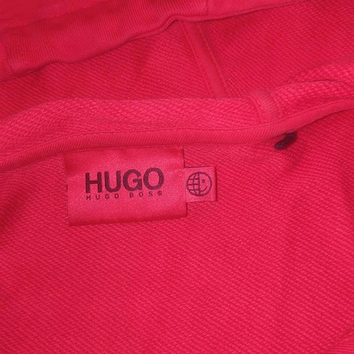 Röd hoodie från Hugo Boss - 2