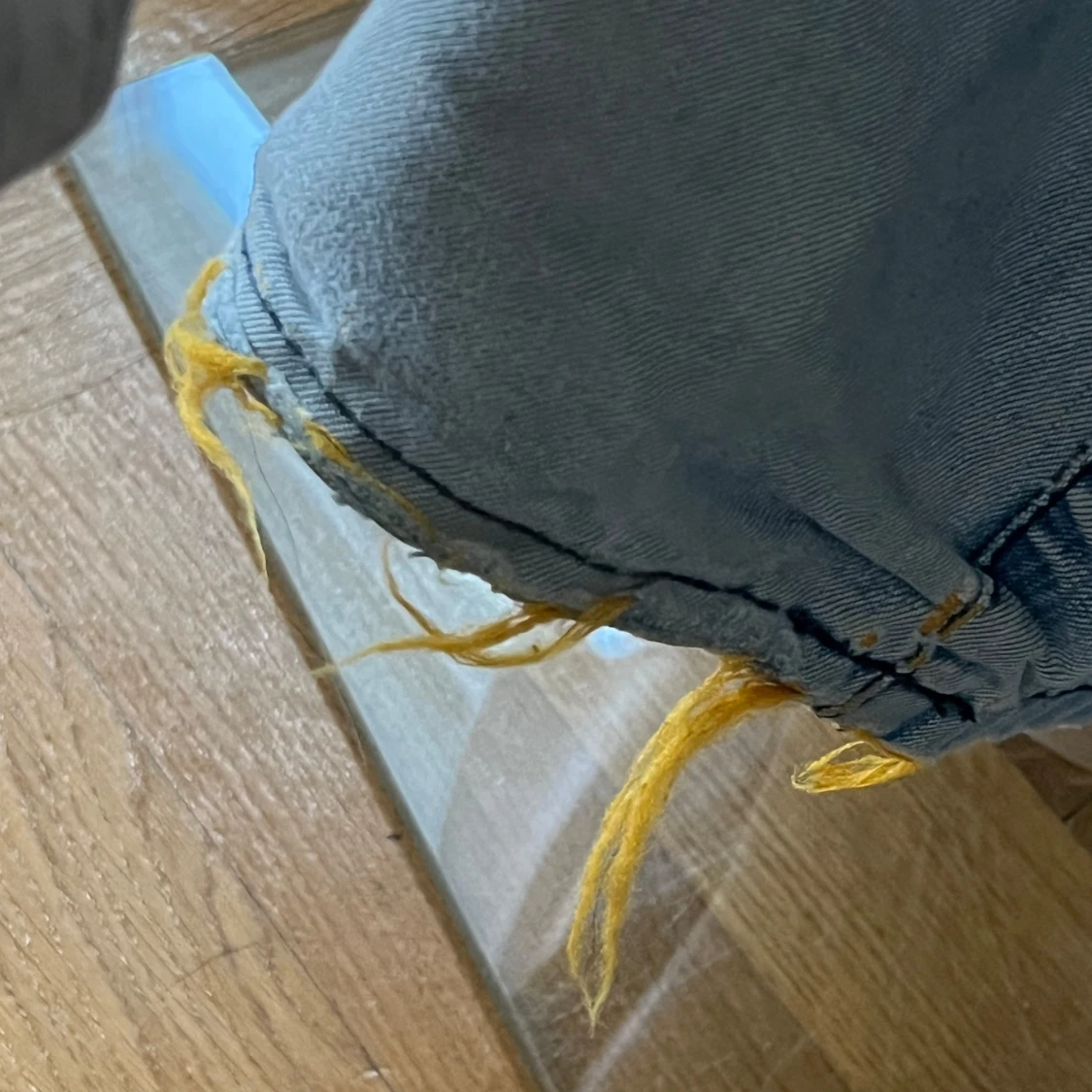 Ljusblåa baggy jeans  - 93