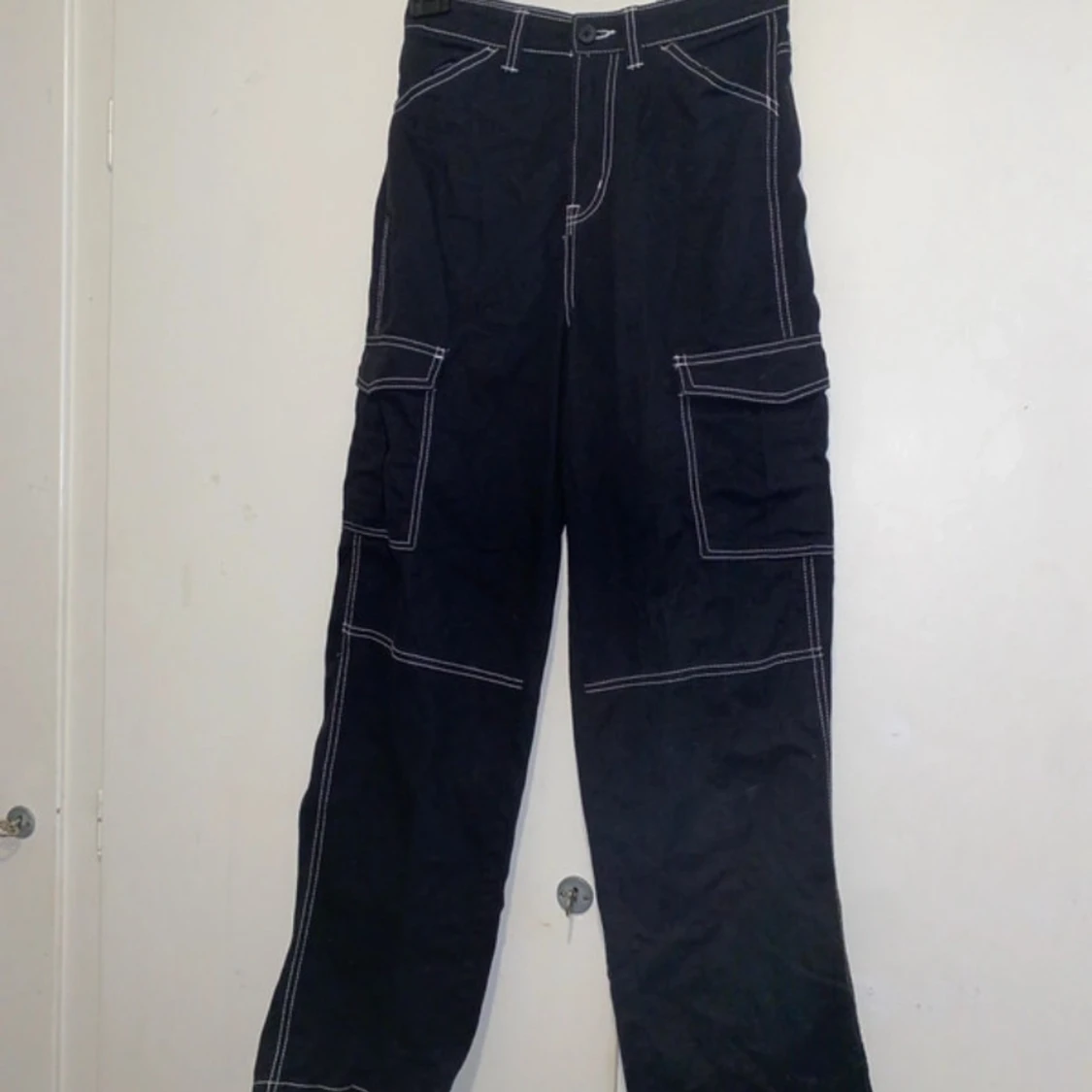 Svarta Cargo byxor 