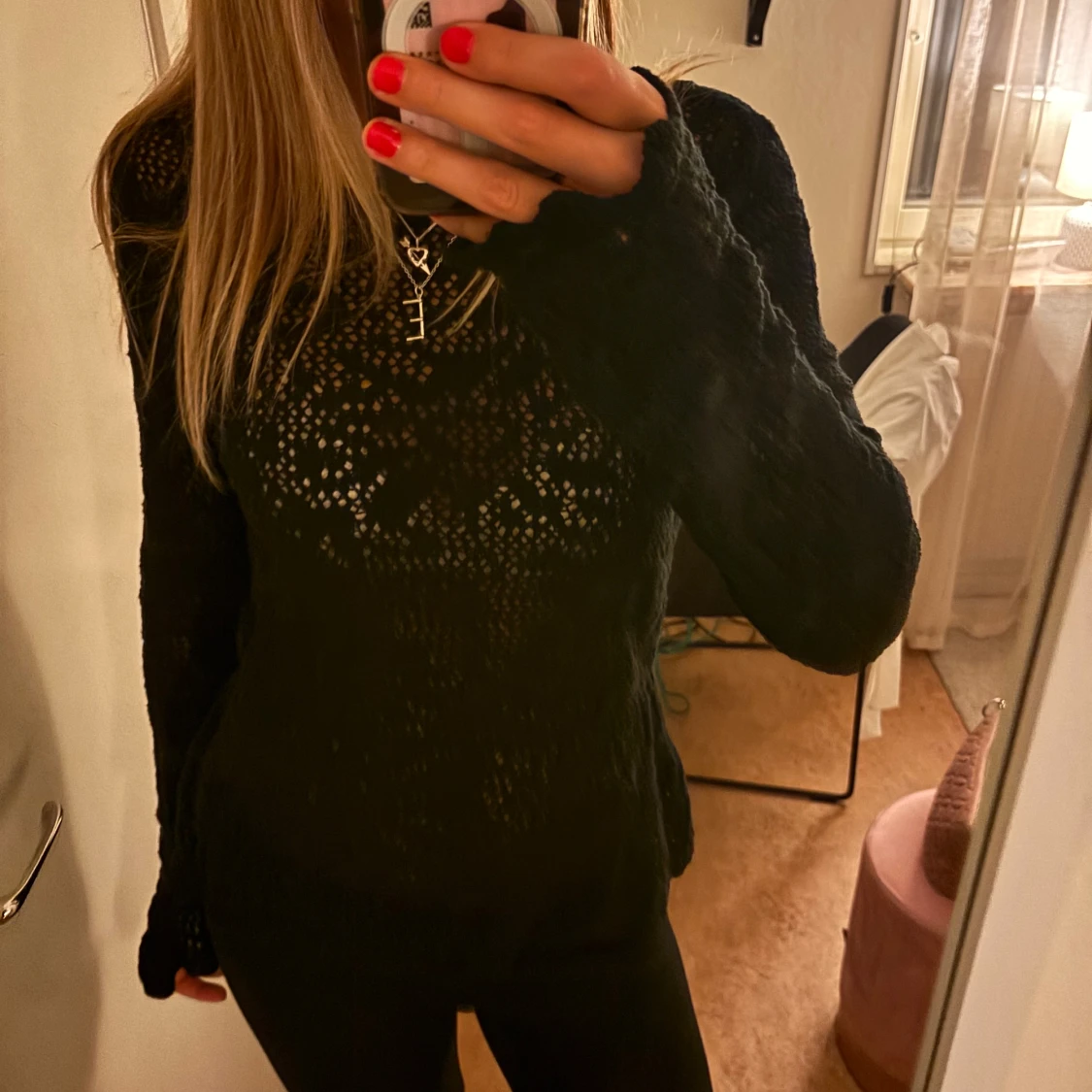 Spetsig tröja från lindex