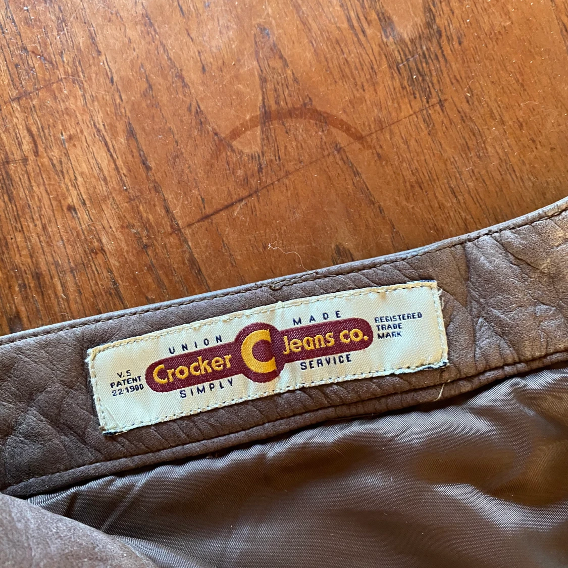 Vintage läderbyxor - 91