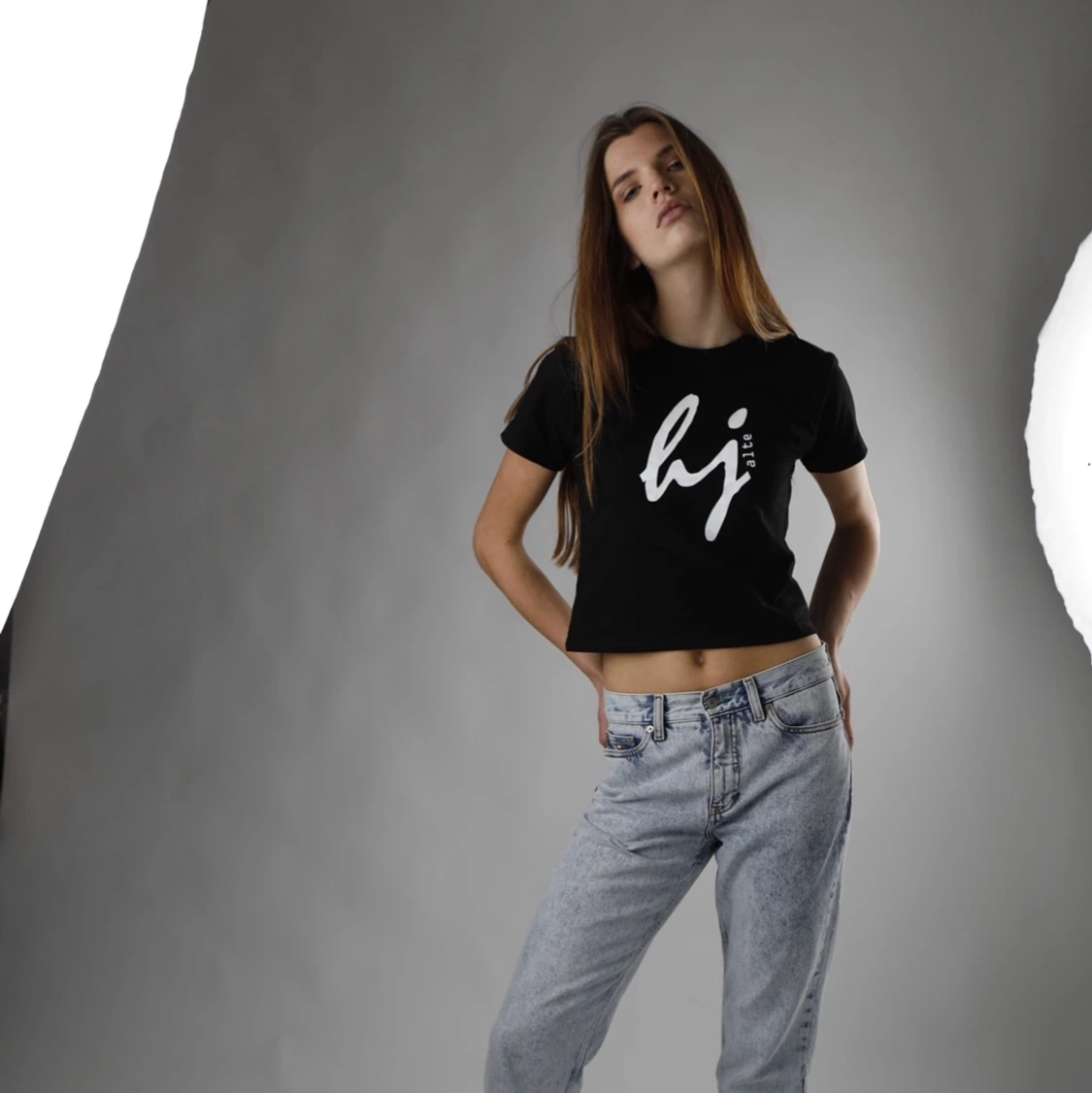 Svart Byhjalte T-shirt 