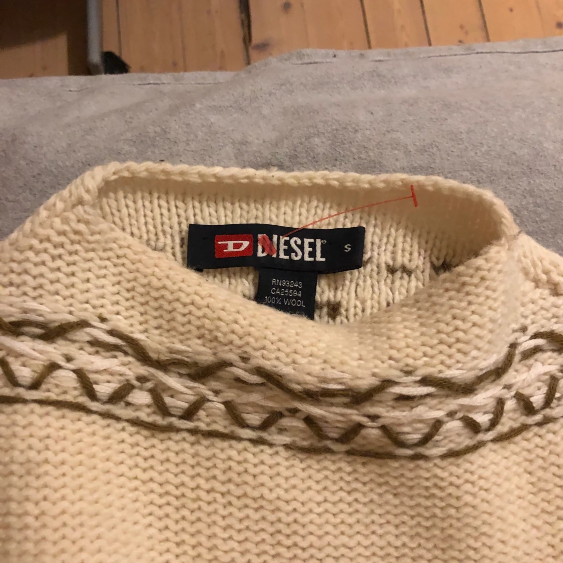 Stickad diesel tröja  - 90