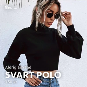 Stickad polotröja strl S - Helt oanvänd