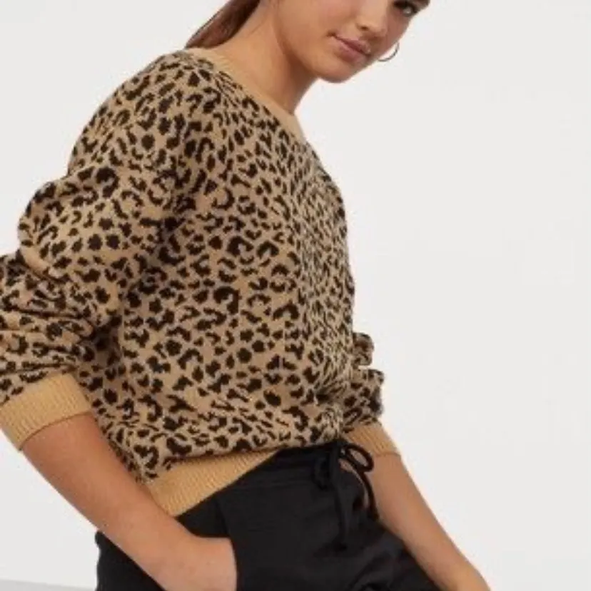Jag säljer denna snygga stickade leopard tröjan! Jag säljer den då den inte kommer till användning längre, den är dock i bra skick! Dessa är inte mina bilder men om någon frågar så skickar jag gärna mina egna till dom!💞  . Stickat.