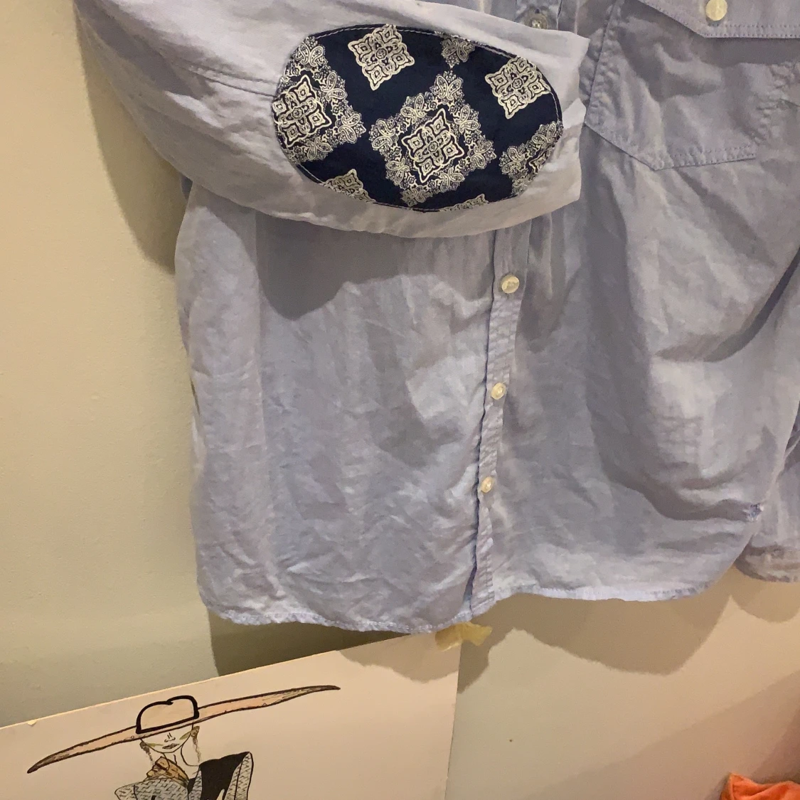 Skjorta med cool detalj - 90