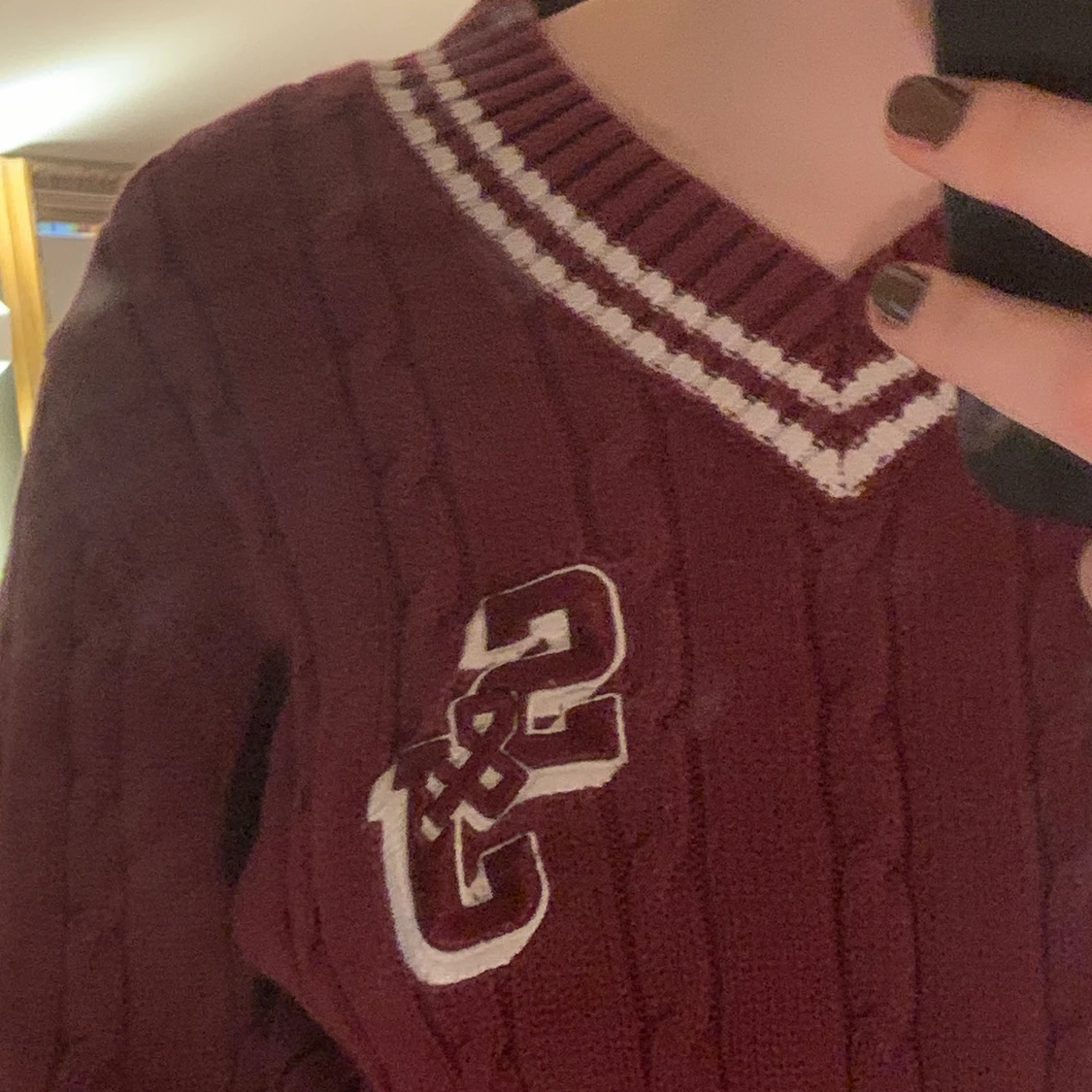 Stickad tröja - 90
