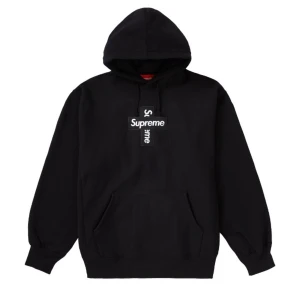 Supreme Cross Box Logo - Senaste Box Logon från Supreme i svart, storlek medium. Oöppnad förpackning. Kvitto finns