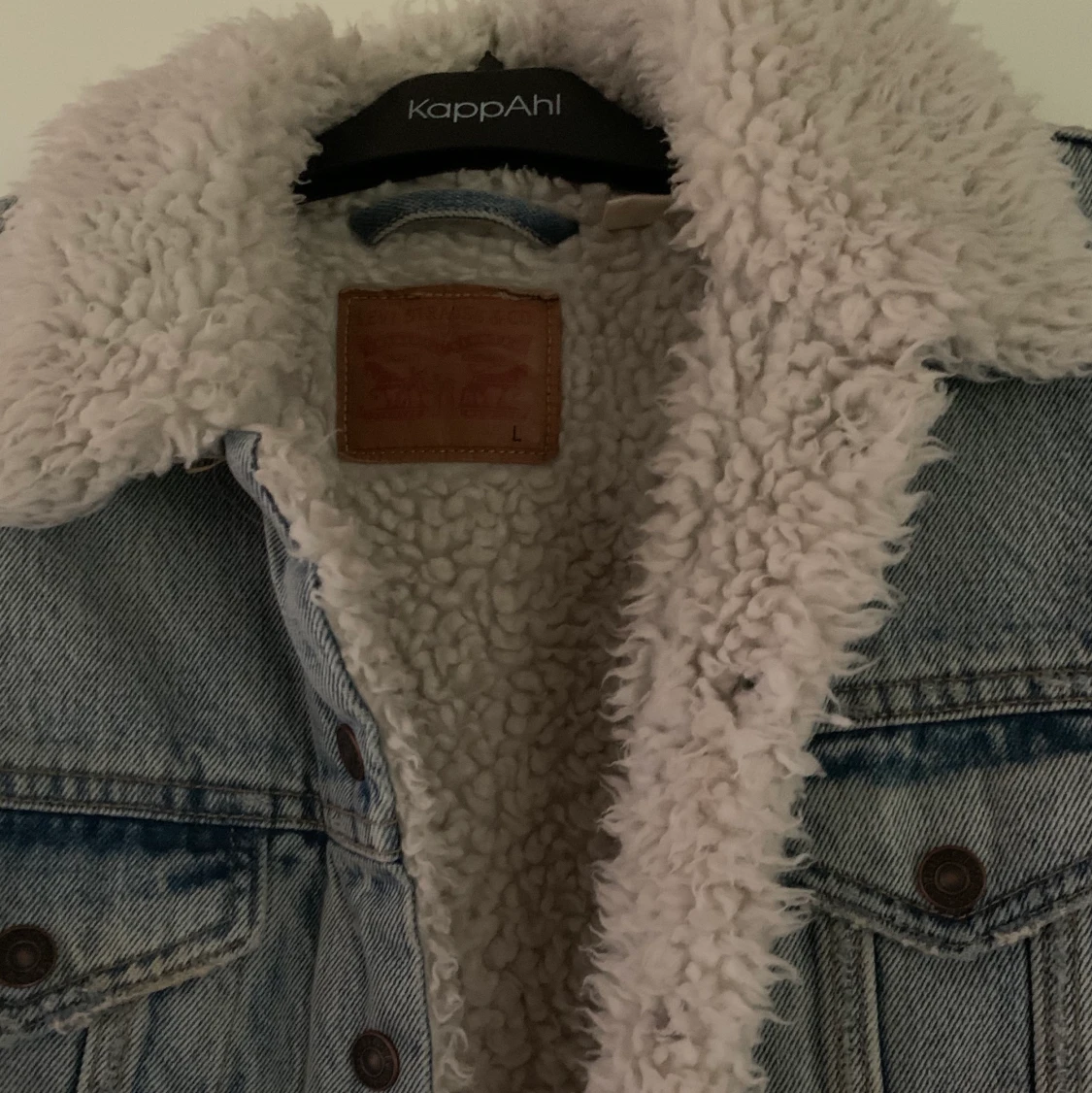 Fodrad jeansjacka från Levi's