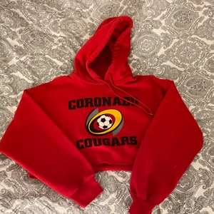 Croppad College Hoodie - Superfin! Från Beyond retro, använd 1 gång typ 😉 passar alla storlekar mellan L-XS beroende på önskad passform! 