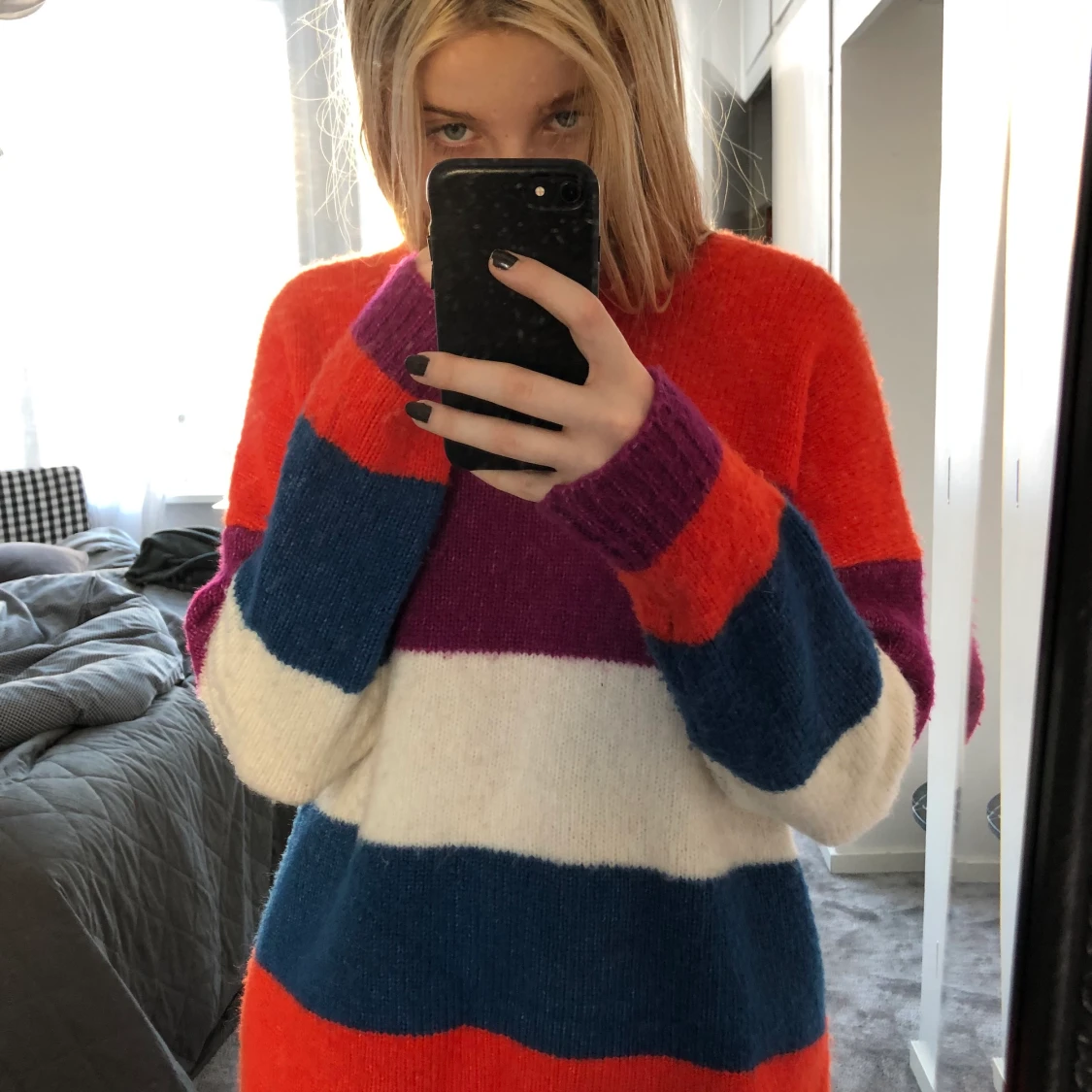 Stickad tröja - 90
