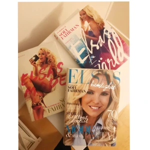  - Sofi Farmans 3 böcker i bokserien "Elsas värld". 50kr styck eller alla för 100kr. Jag har själv läst dom men haft dom som "inrednings" i några år, fina bokomslag.  Frakt tillkommer 