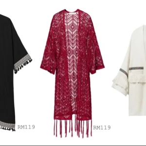  - H&m coachella Röd tunika 