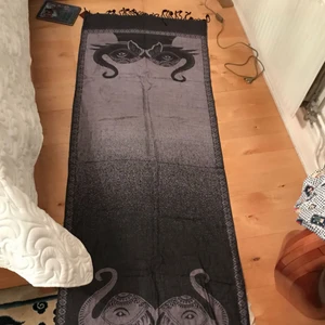 Sjal med elefant  - Halsduk från Indien ny! 