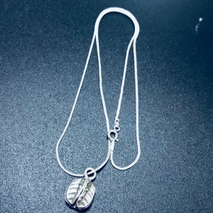  - 🌟Price Includes Delivery register mail Thai post   Fix price !  And new condition :)   Necklace  Silver  925 new condition    Silver jewellery 925 Sterling Silver Necklace Chain Snake Chain style    Silver Necklace Sweet  design  handmade as a Lanna native handmade.  is unique, beautiful and elegant.  * 925 sterling Silver  Chain  41 cm(16") 2mm  Snake Chain style   Please select your length of  16, 18  ,20  * Materials :  sterling silver 925 ,925  silver *  * Chain style : Snake Chain style   * Clasp/ Closure : spring ring clasp and jump ring which  are also Sterling Silver  * includes  Zipper Jewellery pouch  *     รวมซองใส่ต่างหู  * ship worldwide from Thailand   Your necklace will arrive in a  Zipper Jewellery pouch ready for giving as a gift  or for using to store your necklace.         #fashion #necklace 