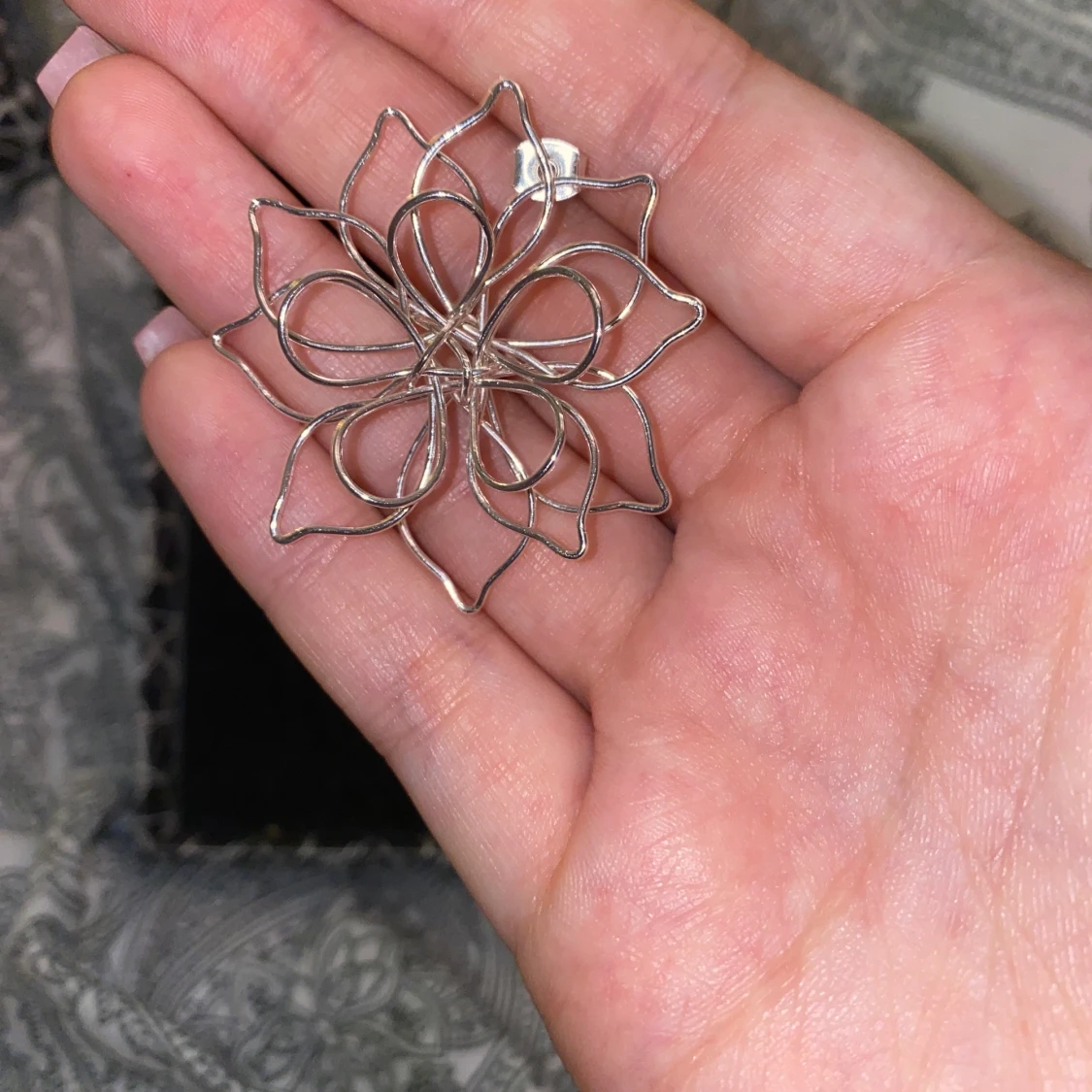 Örhängen blomma - 90