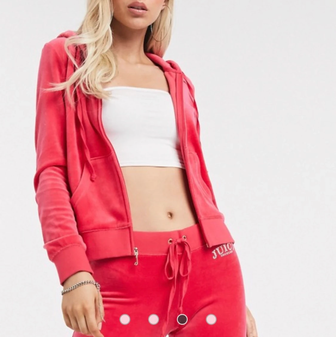 Juicy couture velour hoodie  - 90