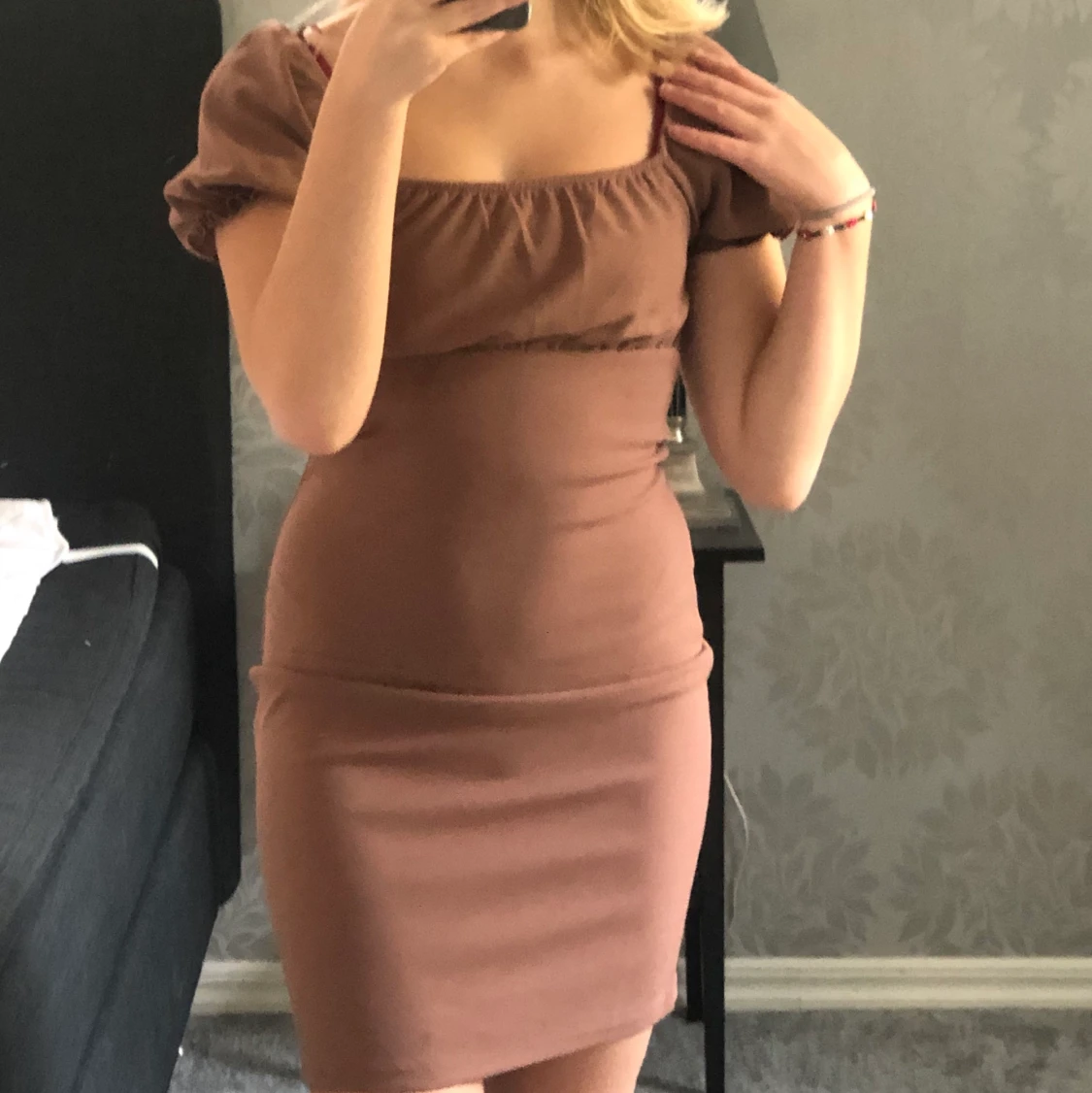 jätte fin klänning