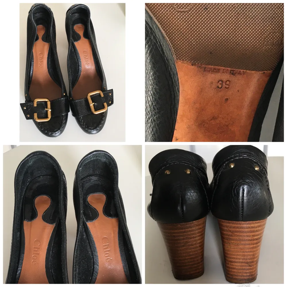 CHLOE’ lyx skor made in Italy i stl 39. Klack mått är 8cm. Sparsamt använd. . Skor.