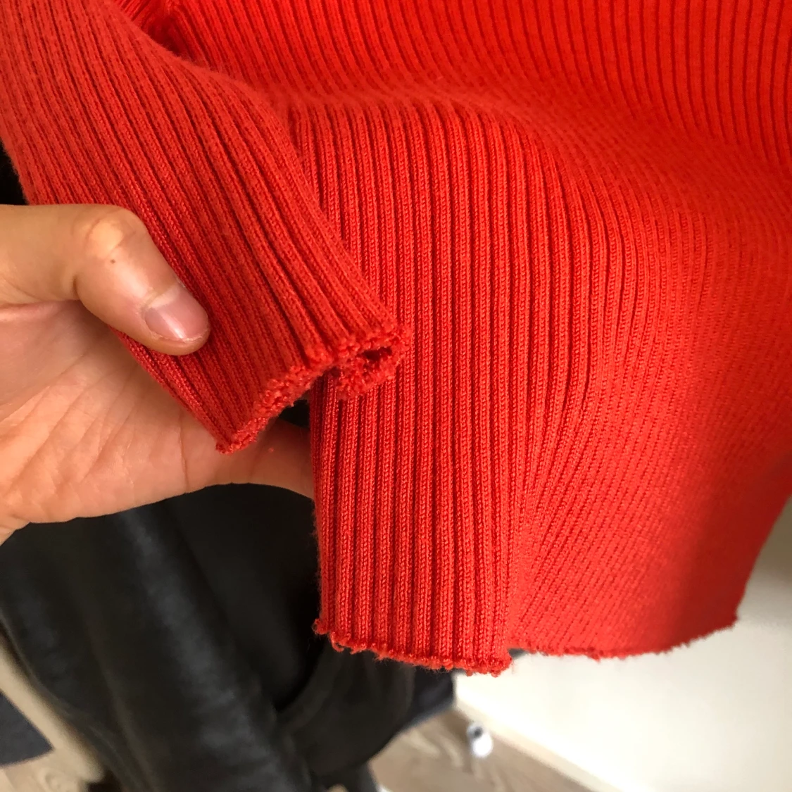 RÖD TURTLENECK i XS - 91