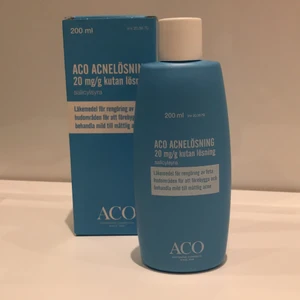Aco Acnelösning - Oanvänd acnelösning från Aco. Nypris 59kr på apoteket. Säljer denna då jag inte kommer använda den. Inköpt november 2020 💙