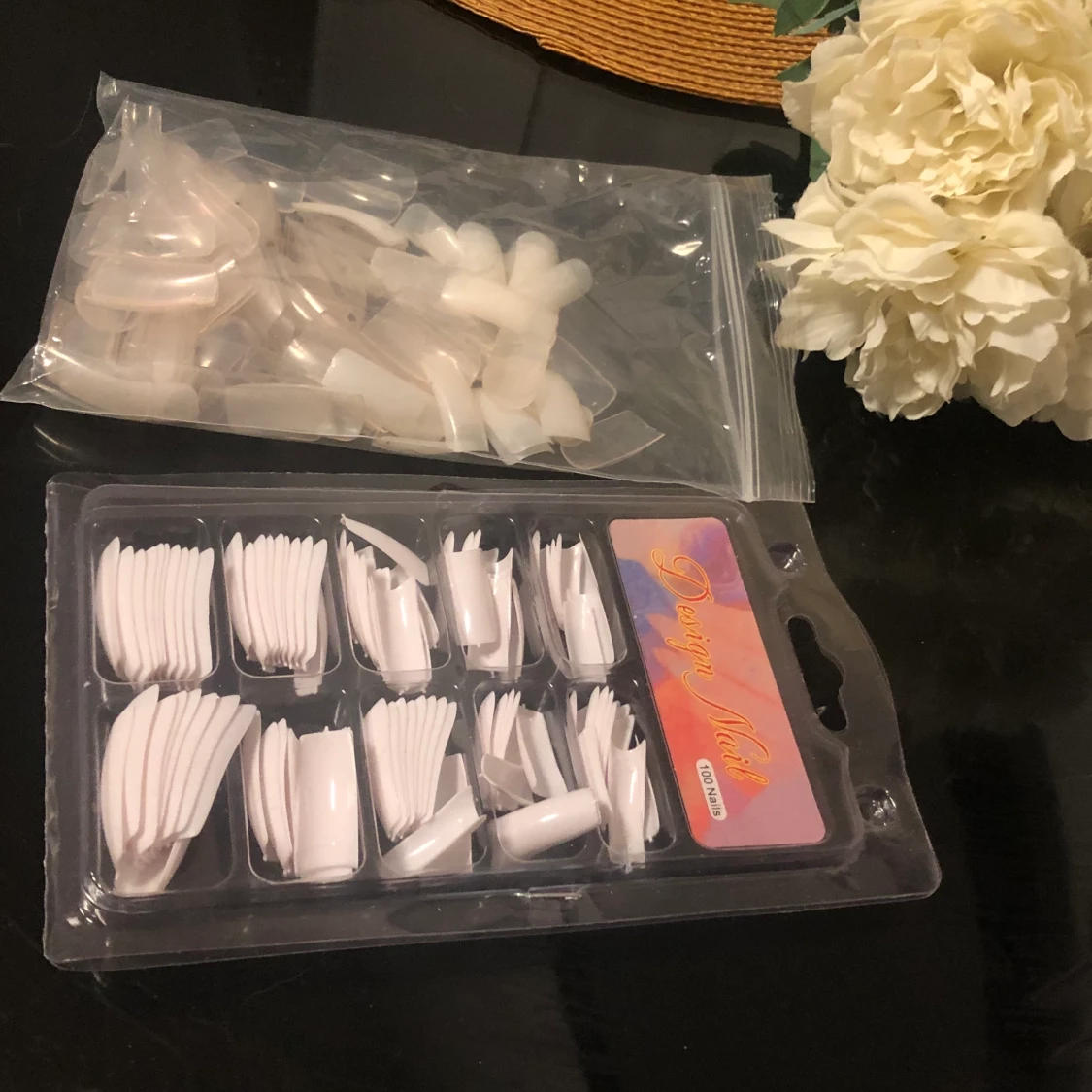 Nagelgrejer gelenaglar akrylmallar tippar nageltippar - 91