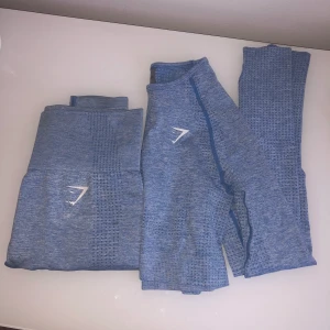 gymshark tights - gymshark vital seamless set i superfin blå färg 🧚🏼‍♀️ storlek xs. VÄLDIGT MÅNGA INTRESSERADE, BUDET LIGGER JUST NU PÅ 500 ink frakt