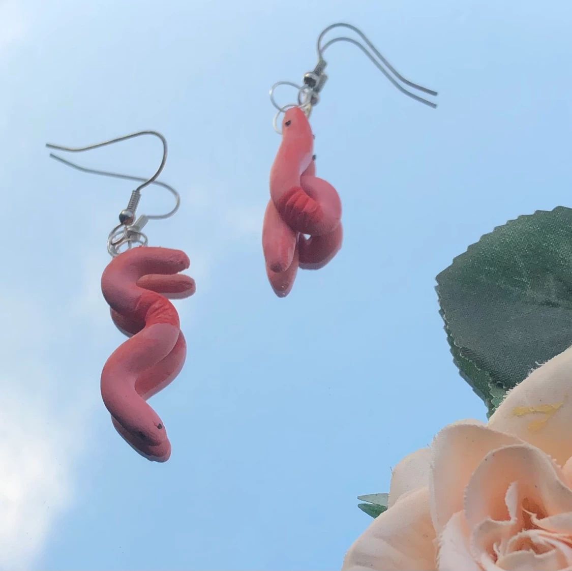 Worm earrings - 90
