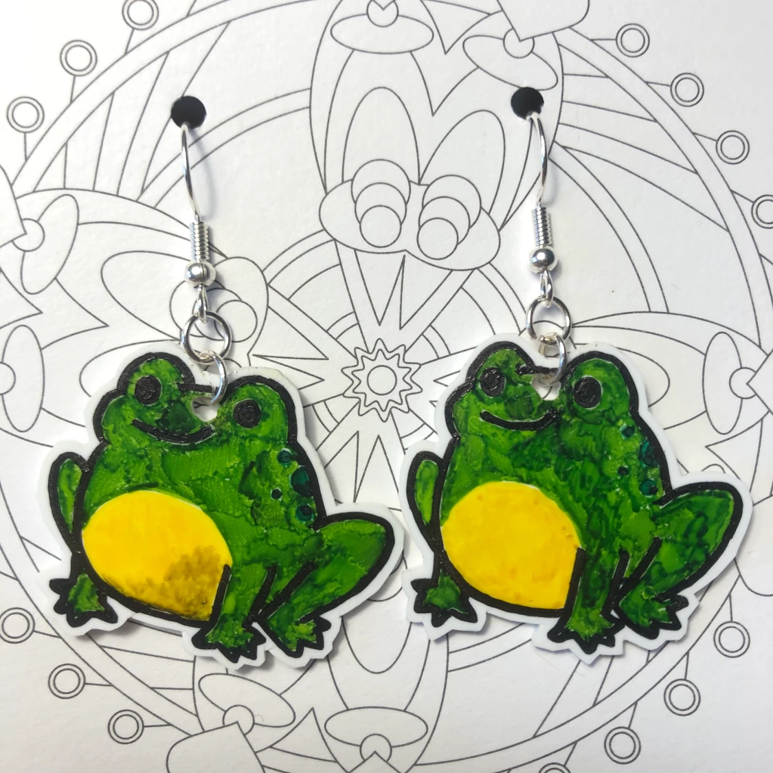 Örhängen groda - 91