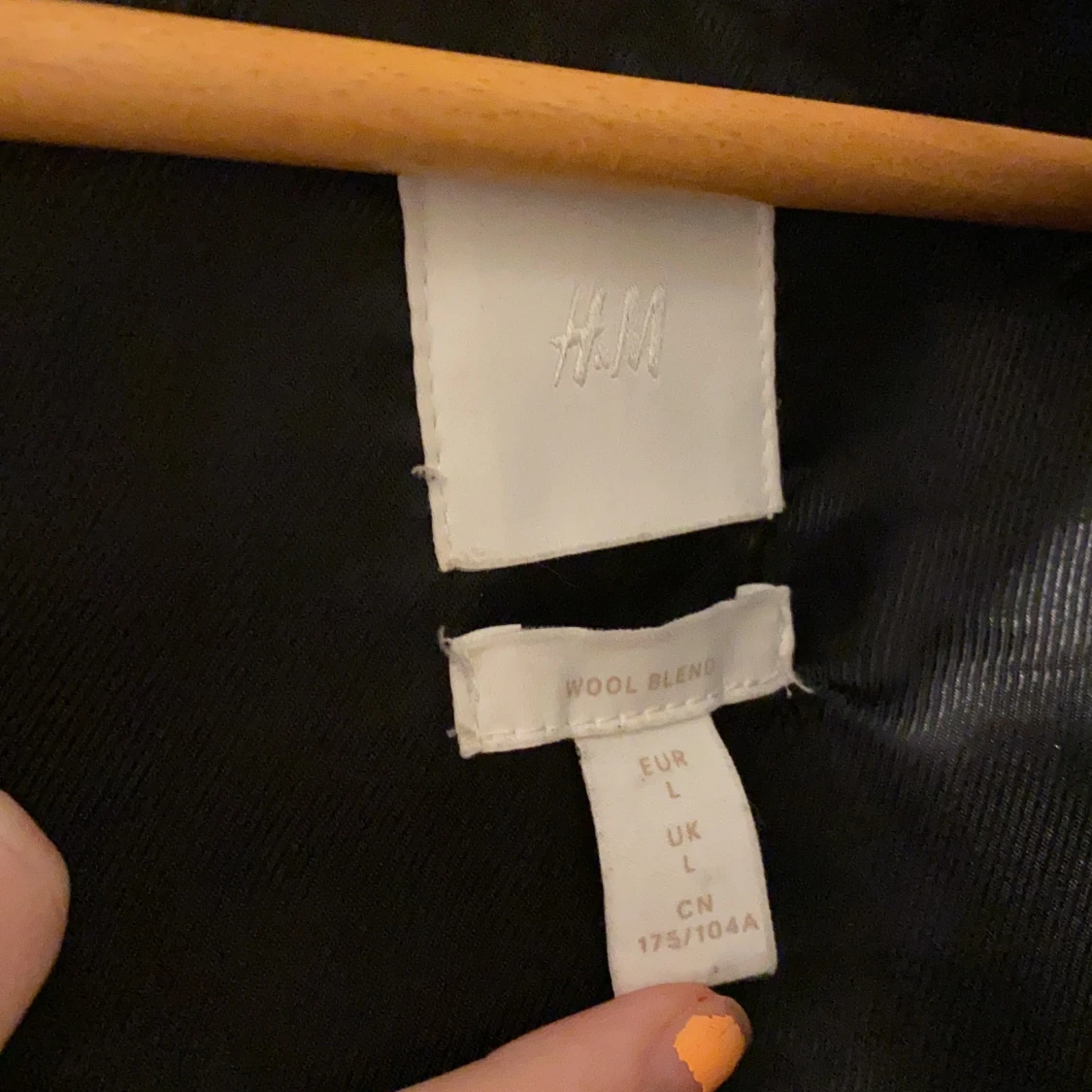 Rutig jacka i woolblend - 91