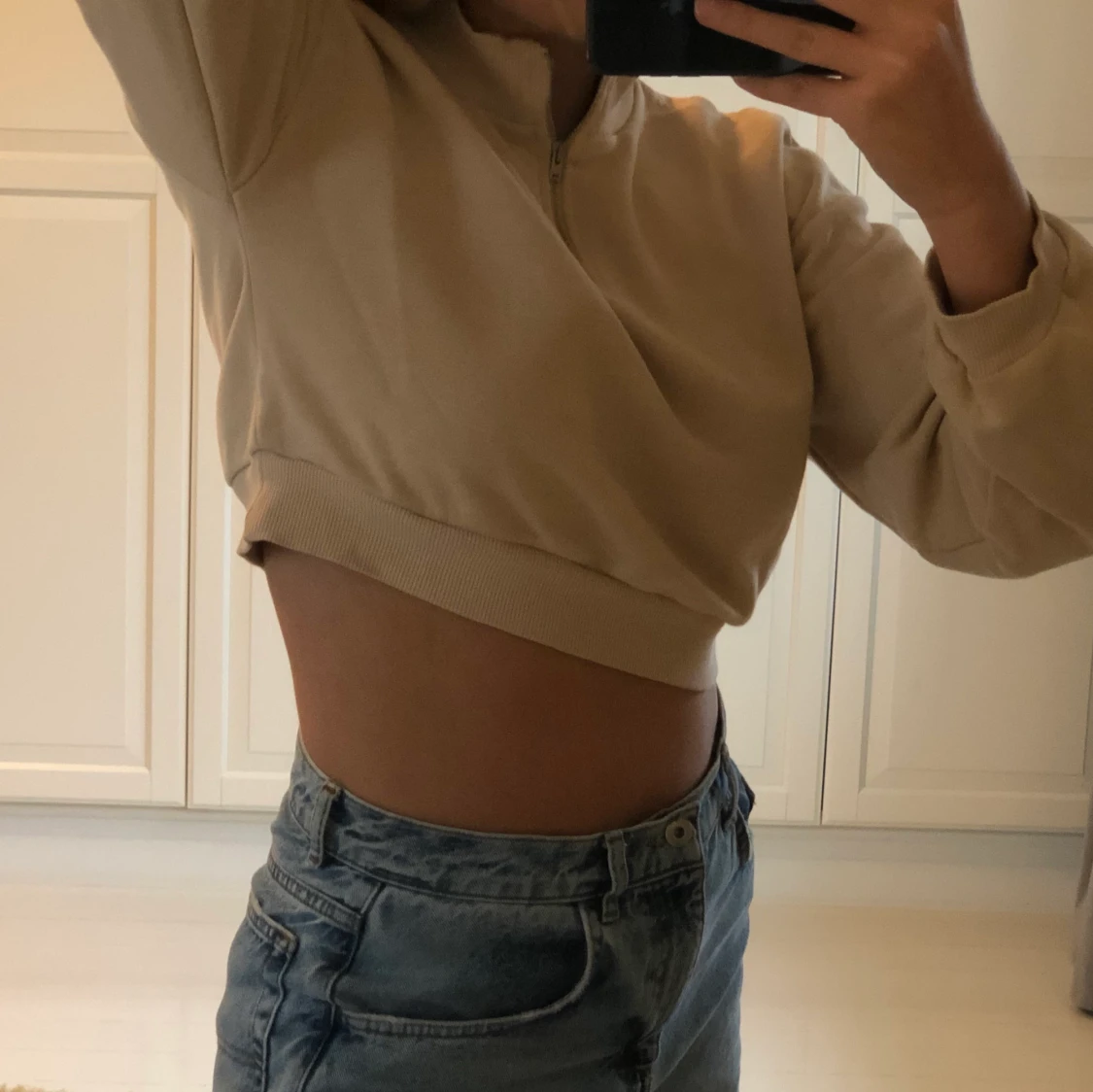 Half-zip tröja - 91