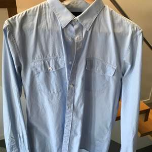 Blå/vit randig skjorta från Blueprint storlek L