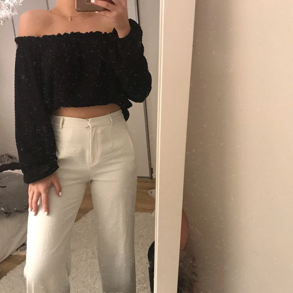 Svart snygg tröja/topp