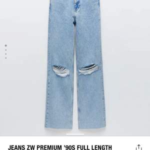 Super fina populära jeans ifrån Zara i storlek 38, helt oanvända endast testade då dem var för stora för mig. Med alla lappar kvar. BUDA
