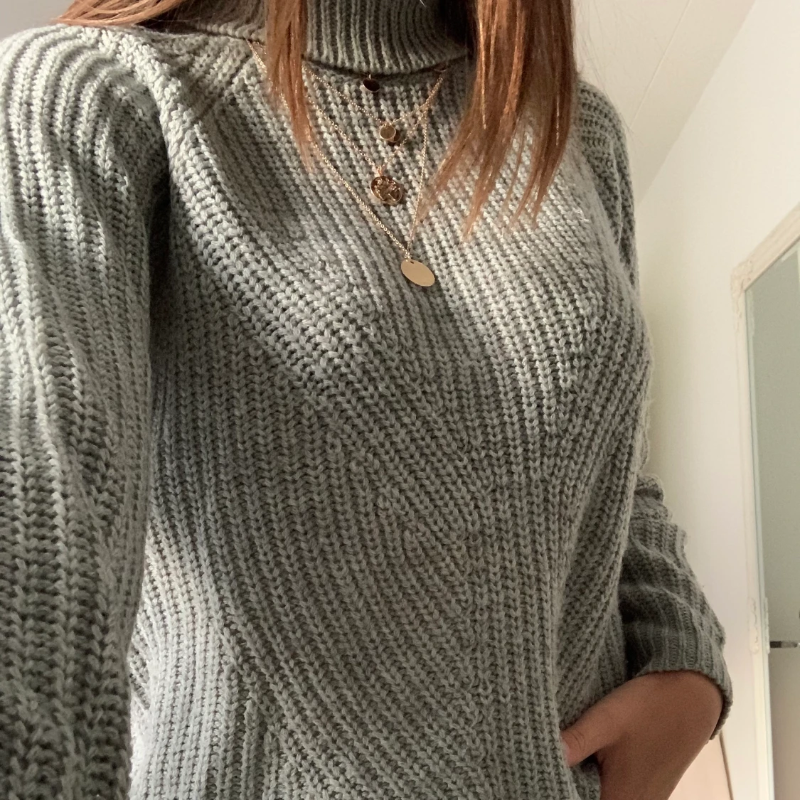 Stickad tröja