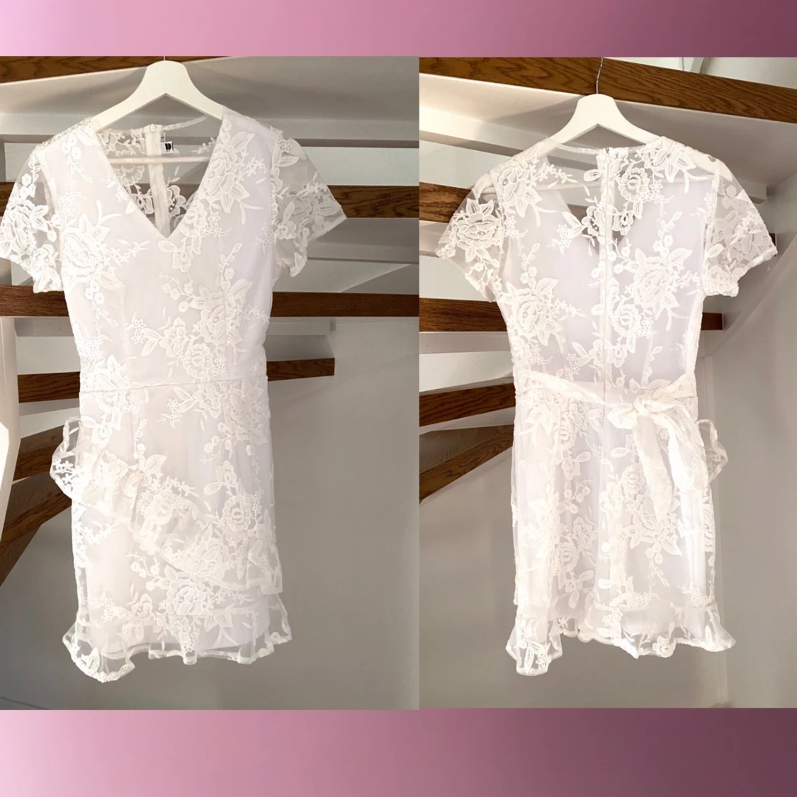 Vit sommarklänning - 91